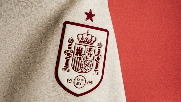 Spain 2026 Away Jersey – Cream & Red Edition