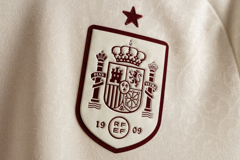 Spain 2026 Away Jersey – Cream & Red Edition