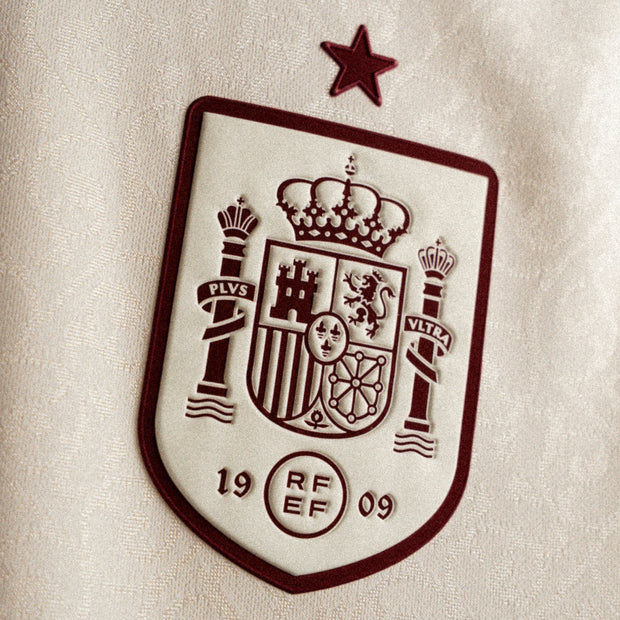 Spain 2026 Away Jersey – Cream & Red Edition