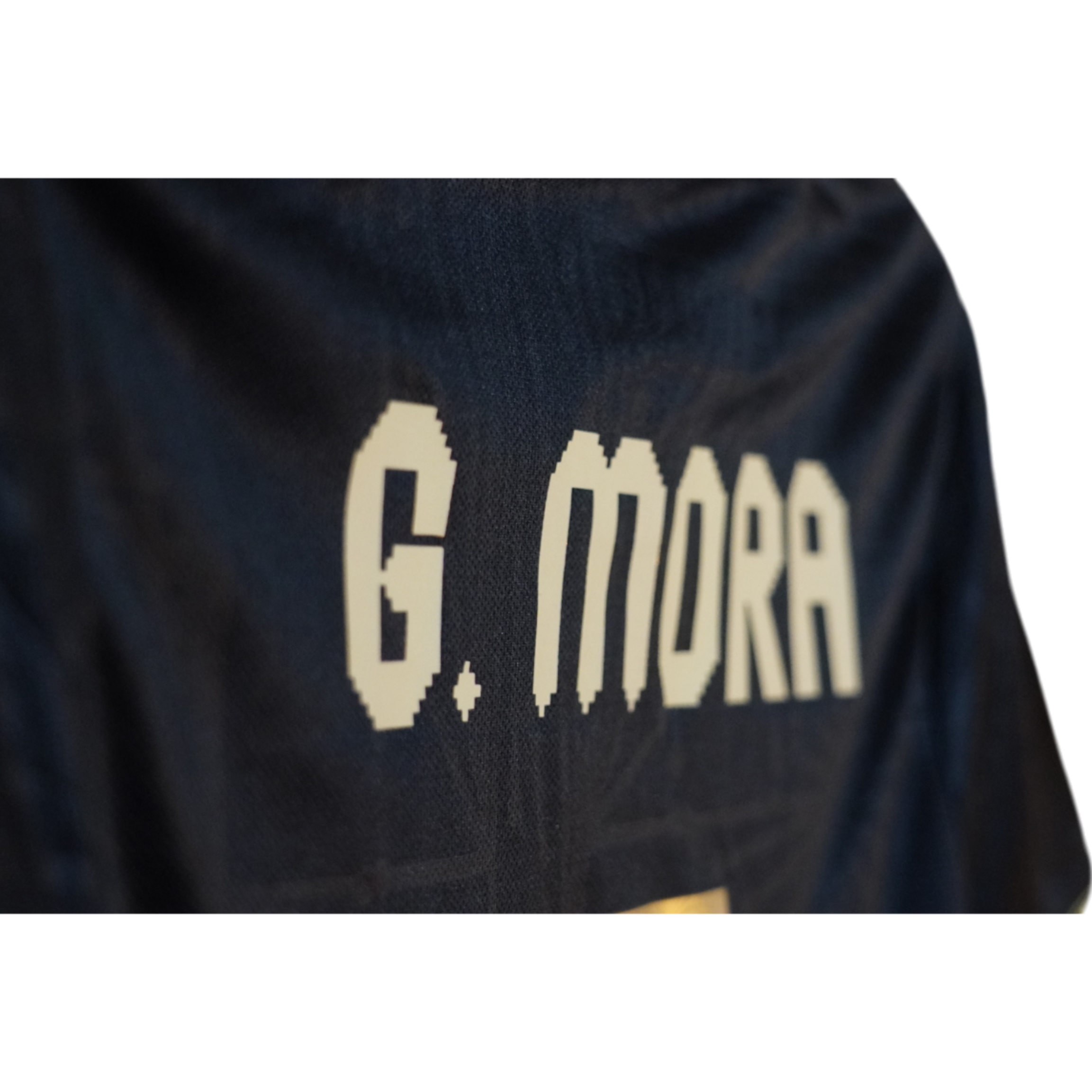 Mexico Away Jersey – Black & Gold #7 Gilberto Mora