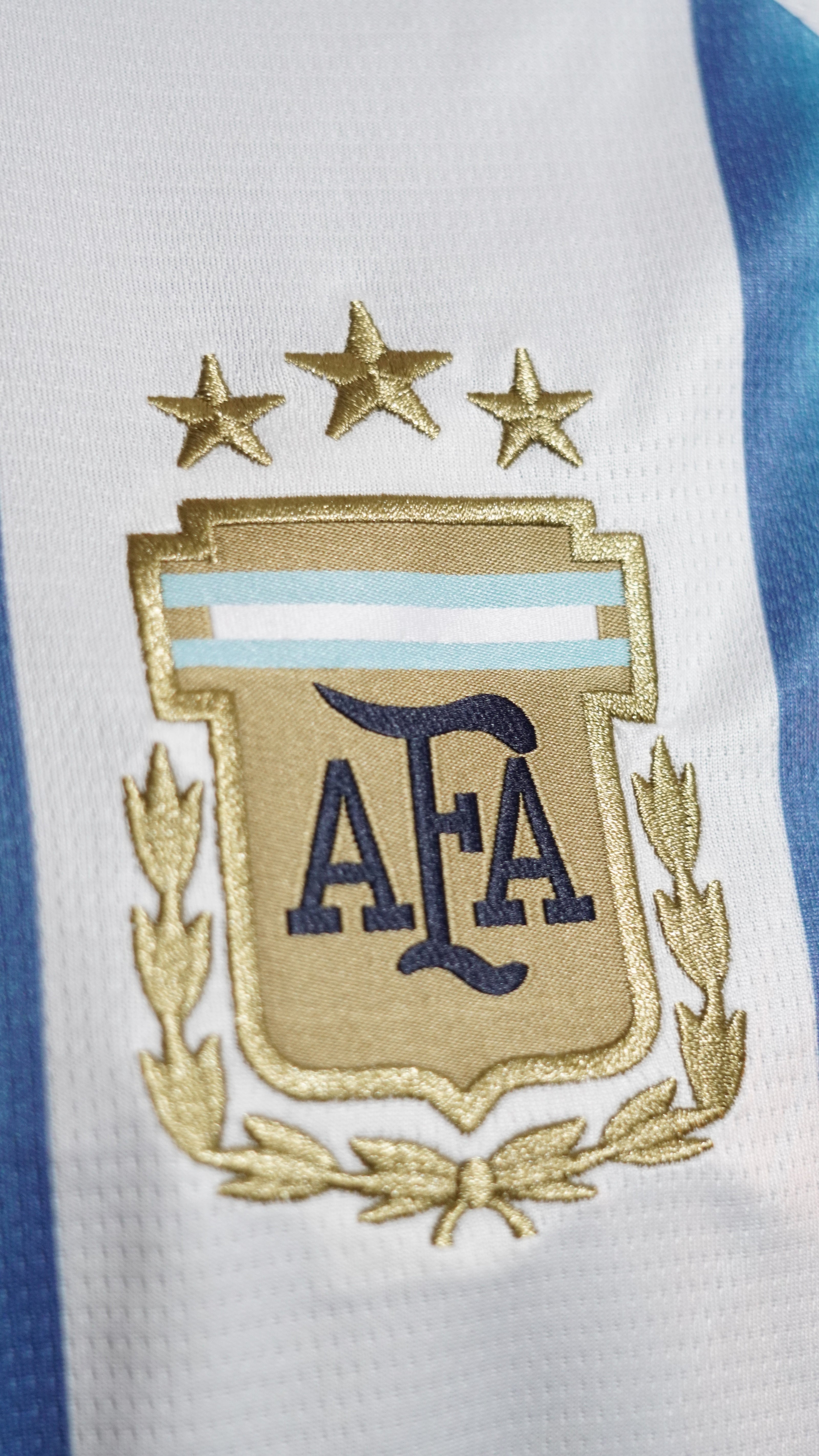 Argentina 2022 World Cup Champions Jersey – Messi #10