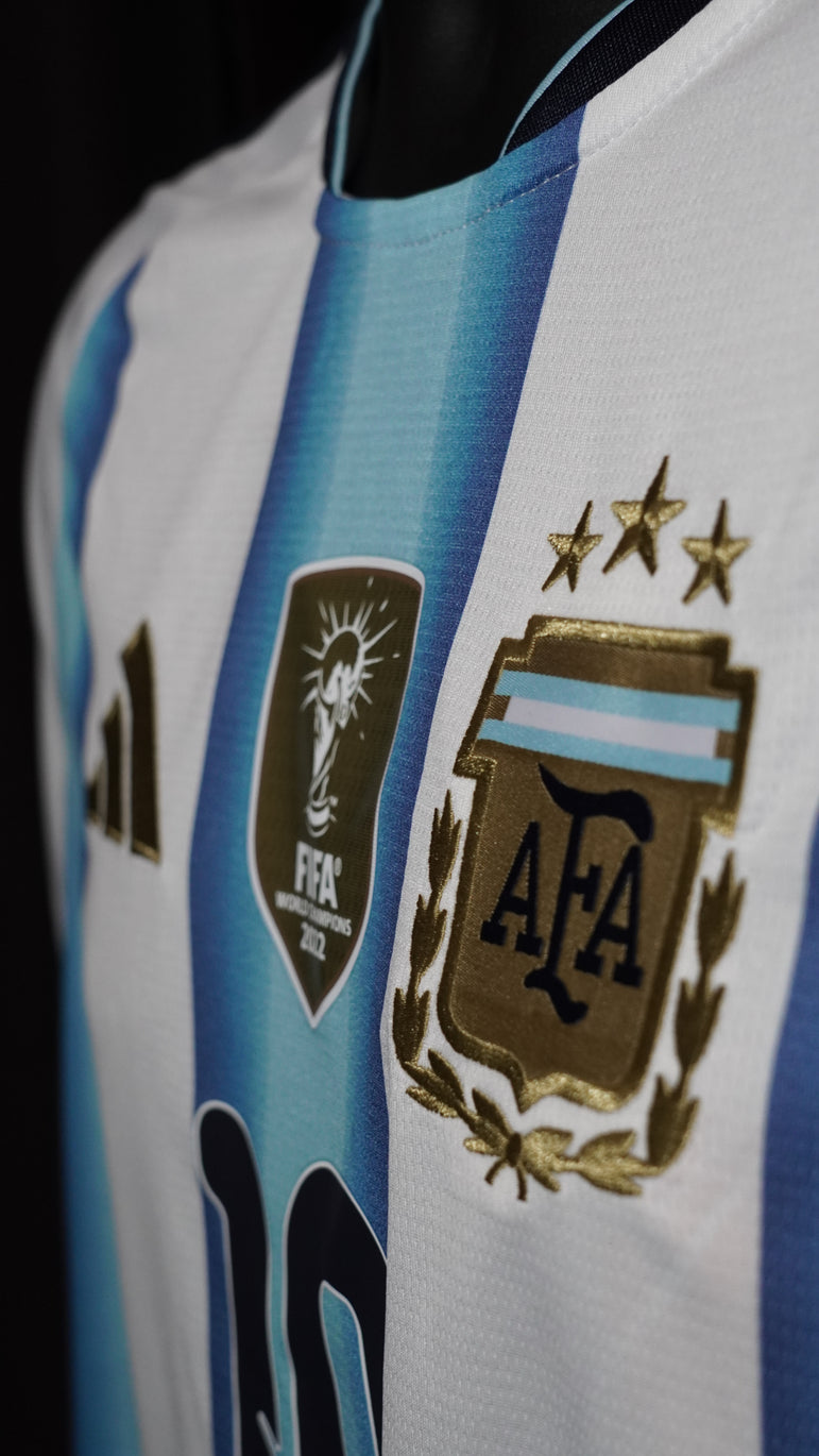 Argentina 2022 World Cup Champions Jersey – Messi #10