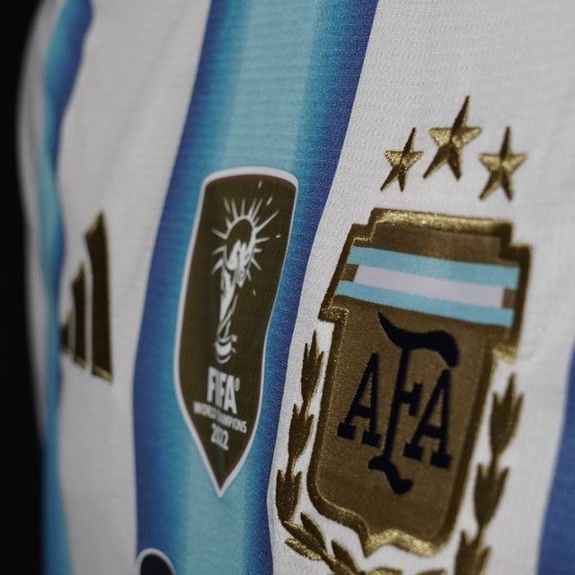 Argentina 2022 World Cup Champions Jersey – Messi #10