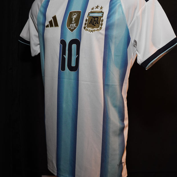 Argentina 2022 World Cup Champions Jersey – Messi #10