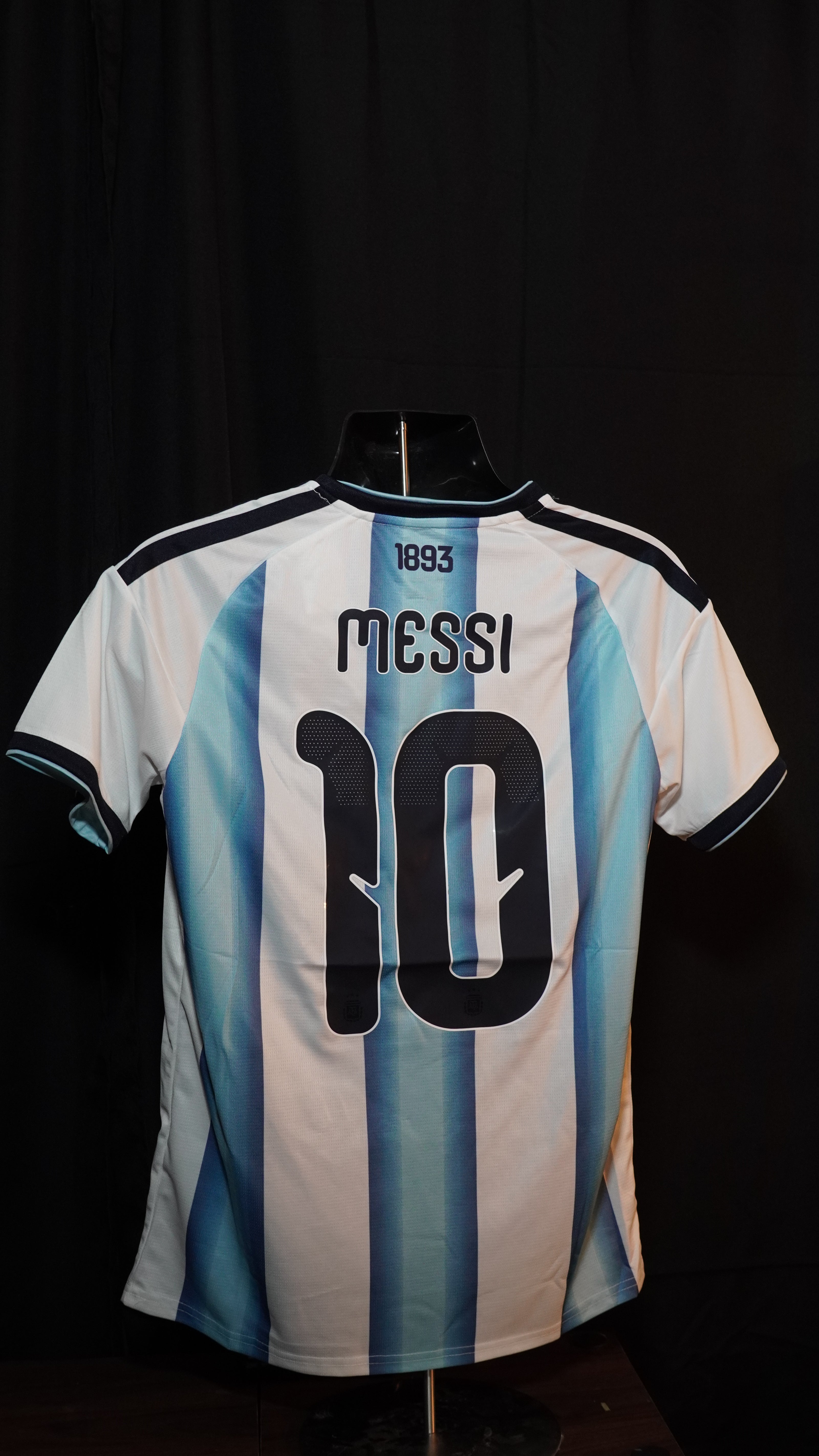Argentina 2022 World Cup Champions Jersey – Messi #10