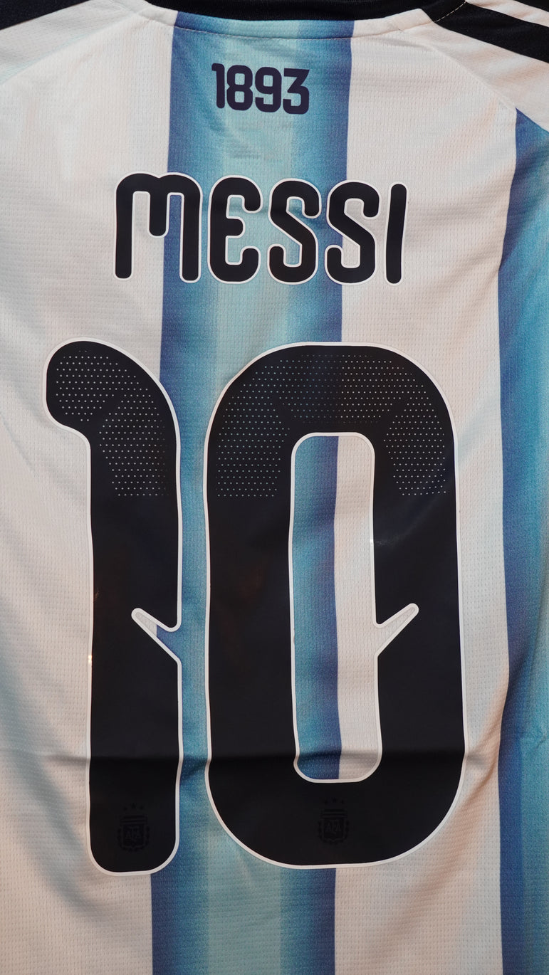 Argentina 2022 World Cup Champions Jersey – Messi #10